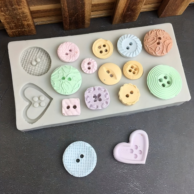 Soap Making Name - Силиконовая форма для пуговиц, силиконовая форма